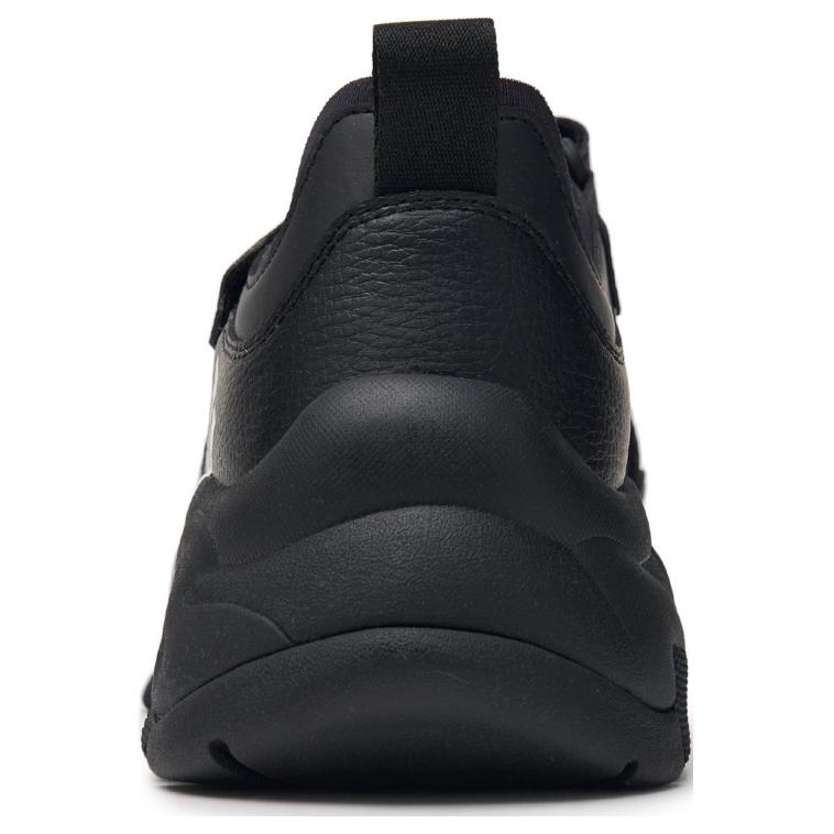 MLB New York Yankees Polyester Synthetic Leather Mary Jane Durable Low-Top Casual Shoes Unisex sneakers Black 3ASDCH143-50BKS