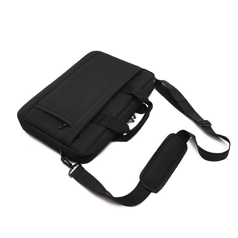 Tote Bag Large Capacity Briefcase Double-layer Computer Bag Men and Women Business Office A4 File Bag