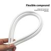 2PCS Car LED Strip Lights Flexible LED Headlight Strips With Turn Signal Yellow Light Waterproof Car Daytime Running Light Strip
