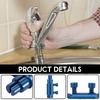 Faucet Stripped Screw Extractor Steel Broken Pipe Extractor Removal Tool for 1/2 Inch and 3/4 Inch Pipes with Ergonomic Handles