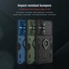 NILLKIN Slide Cover Case For Samsung Galaxy S21 Ultra Ring Stand Case for Galaxy S21 5G 2025 Designer Case Shockproof for S21+
