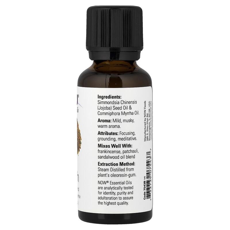 Essential Oils, Myrrh, 1 Fl Oz (30 Ml)