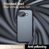 For Google Pixel 10A Case Shockproof Frosted Skin Feel Matte PC+TPU Anti-fingerprint Transparent Cover for Google Pixel 10a