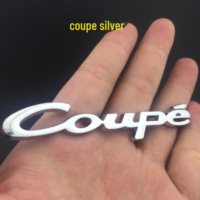 

Наклейка на автомобиль Haval H6 Coupe: Украшение тела с логотипом на хвосте серебряный