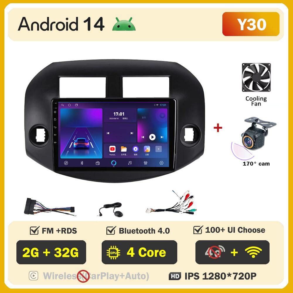 Car Android For Toyota RAV4 3 XA30 2005-2013 Stereo Head Unit Mirror Link Automotive Multimedia Radio Intelligent Car Systems