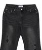 FDR Womens Vintage Boots Cut Denim Jeans Black