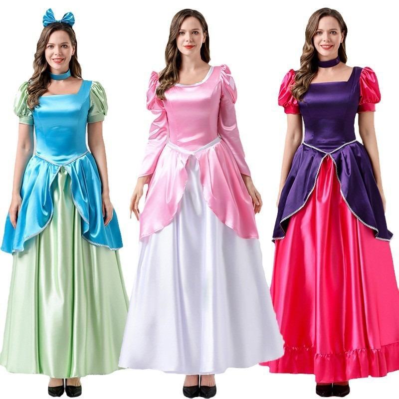 Stepmother Tea Party, Cinderella Eldest Sister Second Sister Stepsister Role-playing Stage Performance Adult Princess Dress