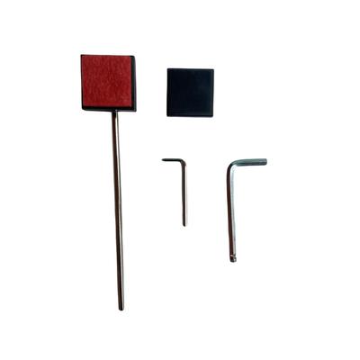 Trommelpedal Schlägelkopf Ersatzset für Jazz & Bassdrums