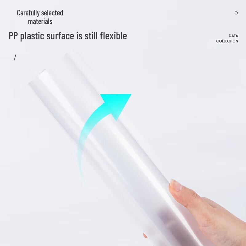 Deli 8mm Clear Teardrop Pull-Rod Report Covers