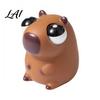 Capybara Squeeze Toy Popping Eye Anxiety Stress Relief Sitting Adult Reliever Pinch Sensory Soft Ball Animal Fidget