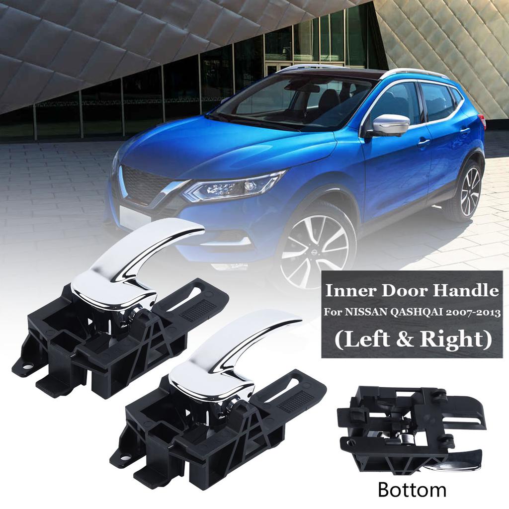 Car Interior Inner Door Handle 80670-JD00E 1-Pair Left/&Right For NISSAN QASHQAI
