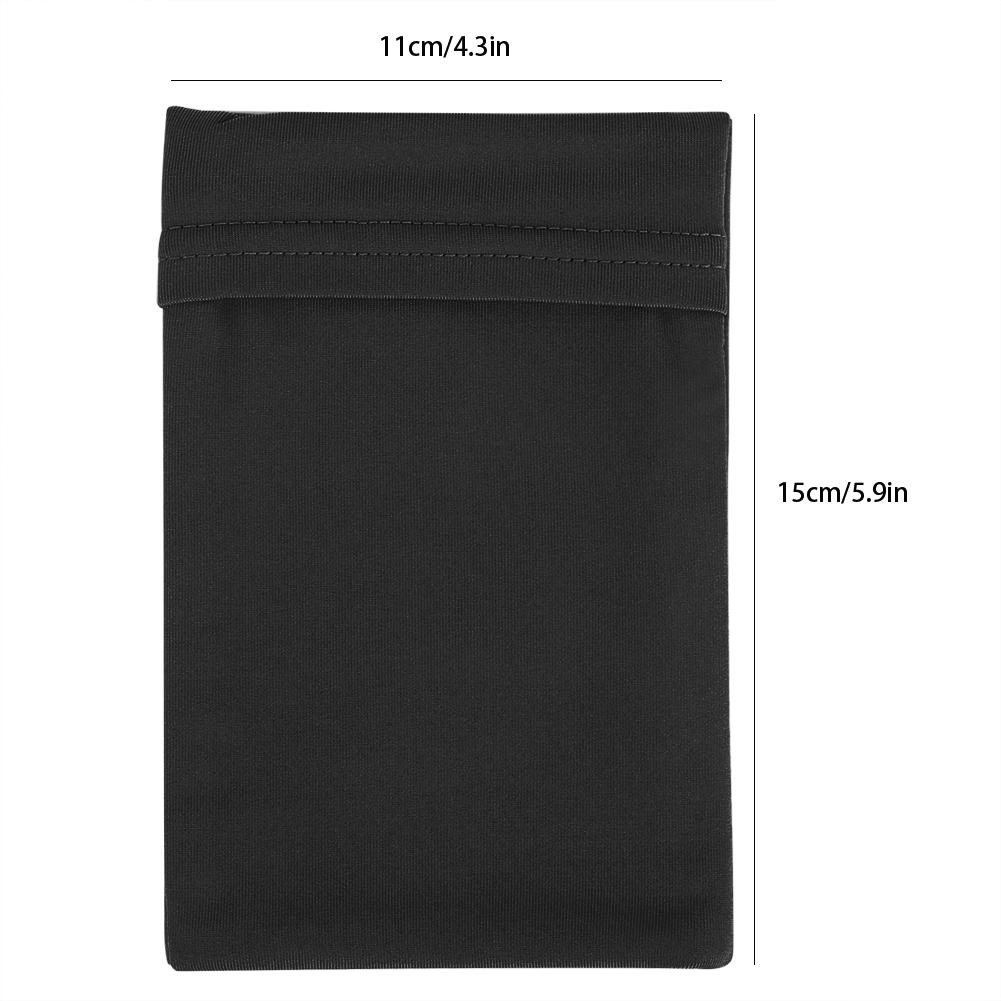 Breathable Sports Sleeve Arm Band Highly Elastic Mobile Phone Bag for Running FitnessBlack