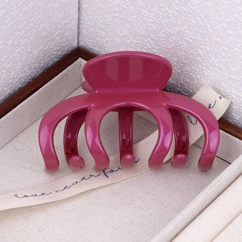 

Большие крабики для волос Женские Девичьи Пластиковые Акриловые Держатели для Хвоста Зажимы для Волос Заколки Шпильки Аксессуары для Волос Мода