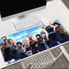 Demon Anime Group   Mouse pad Office Desk Mat, Gaming Mouse Pad Mousepad, keyboard pad,Heavy-Duty Non-Slip Rubber Backing, Gift