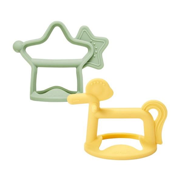 Moyum Håndleddsbitering Stjerne + Pony + Eksklusivt Etui Gavepakkesett Koreansk barneleker