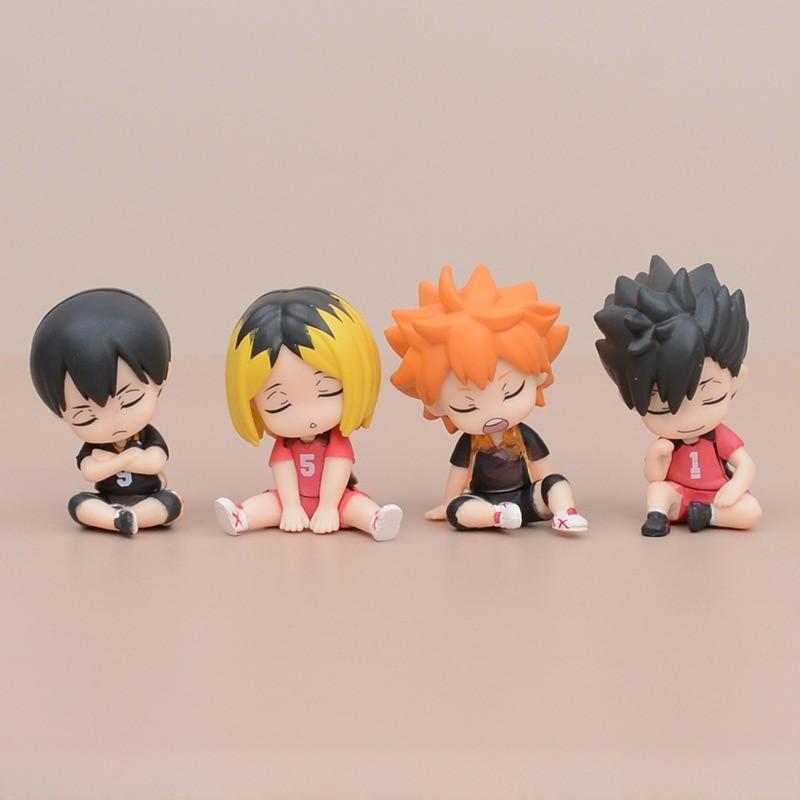 Haikyuu Schlafposition PVC Modellfiguren für Anime-Sammler und Fans
