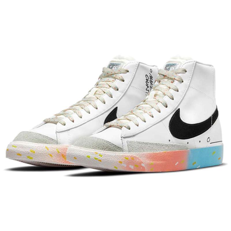 Nike Blazer Mid 77 Make It Count Sneakers Skateboard Shoes DJ4278-101
