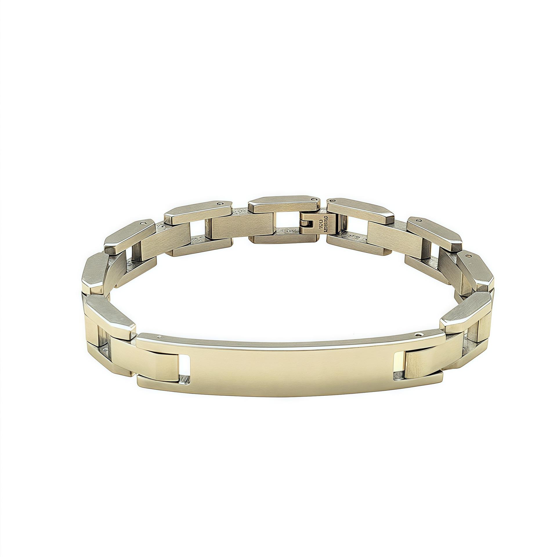 Engravable Stainless Steel Watch Band Bracelet for Men Women Minimalist Trendy Fashion Jewelry Bracelet Women
