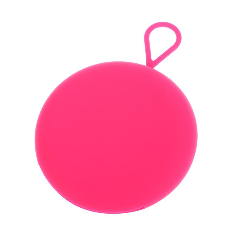 Cutie de disc menstrual reutilizabilă din silicon Igienă feminină Produse de îngrijire pentru femei Perioada Colector menstrual Husă din silicon pentru sănătatea femeilor