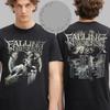 Falling In Reverse 2025 Programma Tour Maglietta in Cotone Due Lati Taglia Completa S-5XL