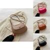Stylish Summer New Casual Fashionable Single Shoulder Saddle Bag For Women In Multiple Colors