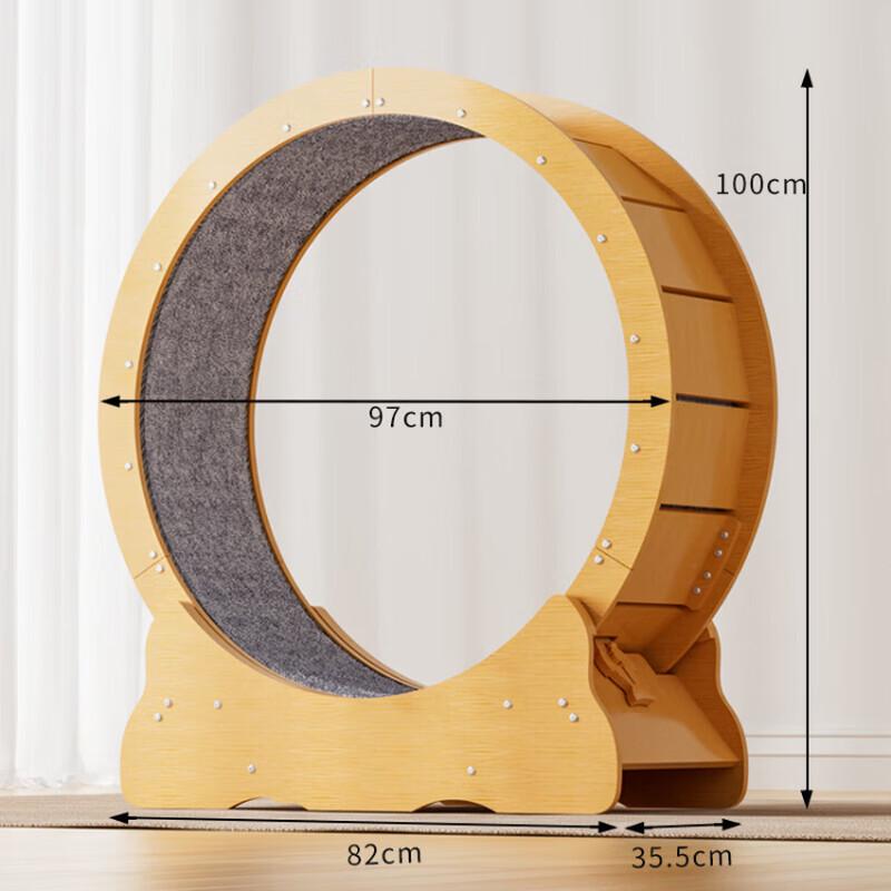 Low-Noise Cat Exercise Wheel