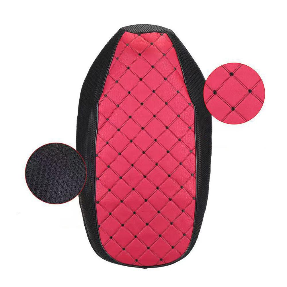 1Pcs Motorcycle Seat Cushion Cover Motorbike Thickened Seat Breathable Sunblock Anti-skid Cushi H7D6