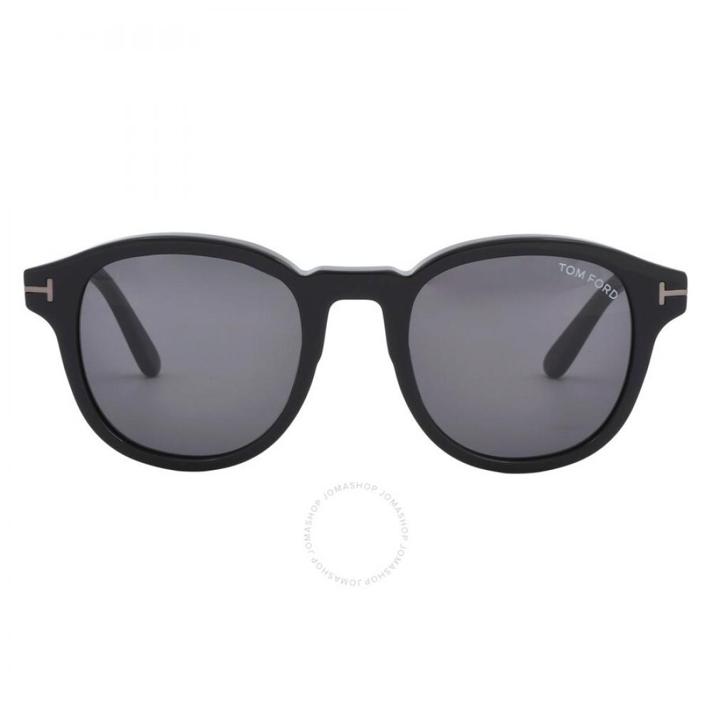 

Tom Ford Jameson Дымчатые овальные мужские солнцезащитные очки FT0752 N 01A 50