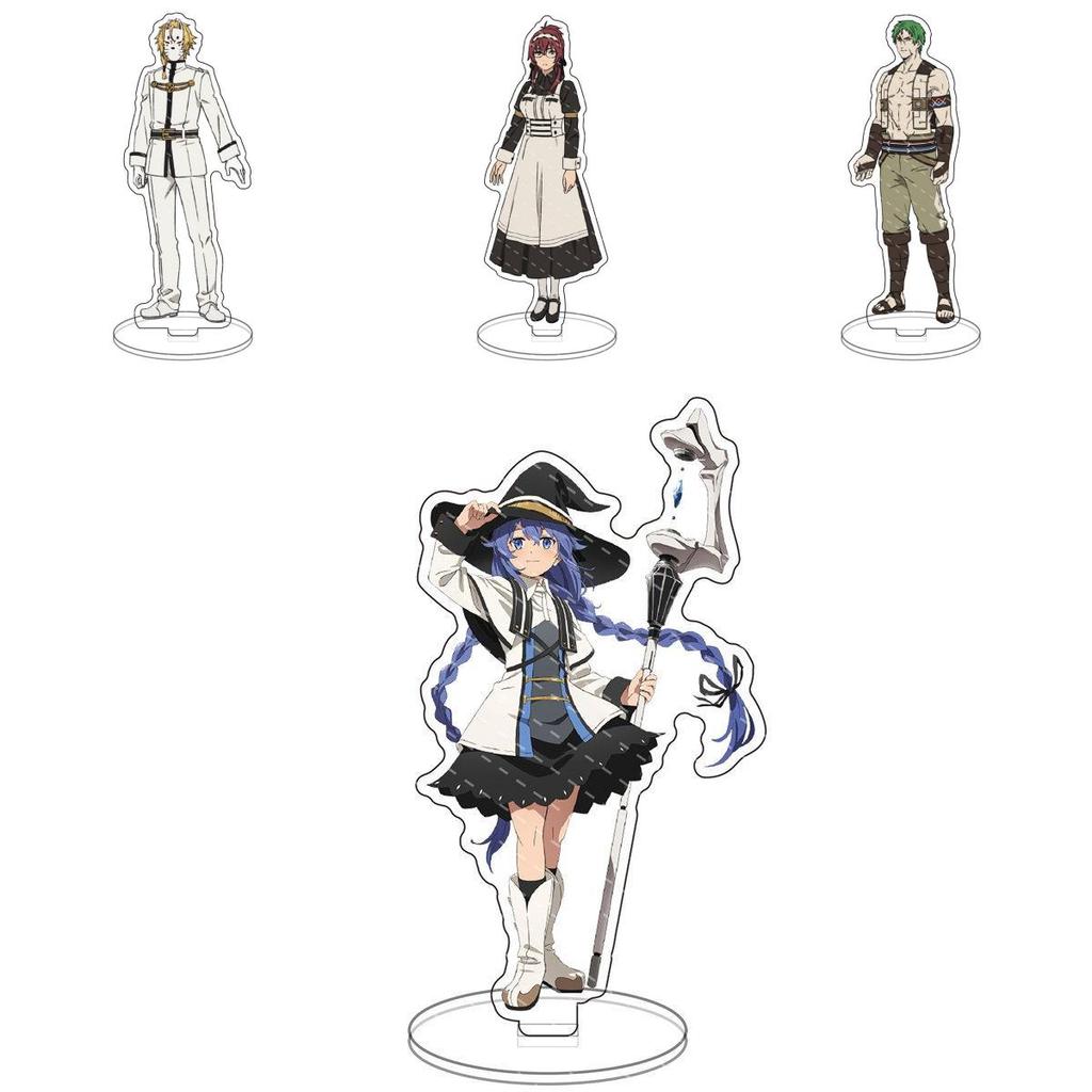 Mushoku Tensei Acrylic Stand Colorful Jobless Reincarnation Anime Figure For Home And Office Decor