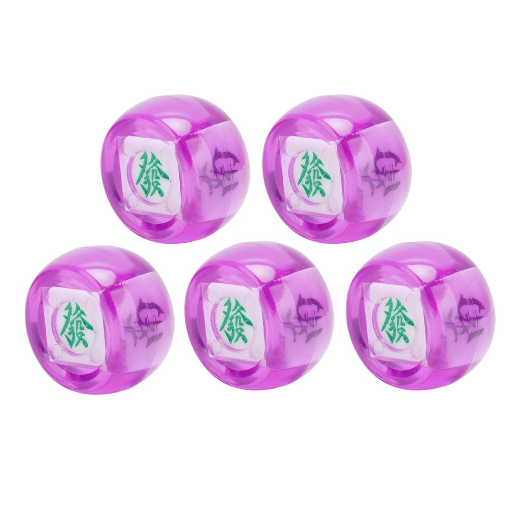 5 Stück Mahjong Windrichtung Würfel Südwest Nord Kugel Unterhaltungsspiel Würfel