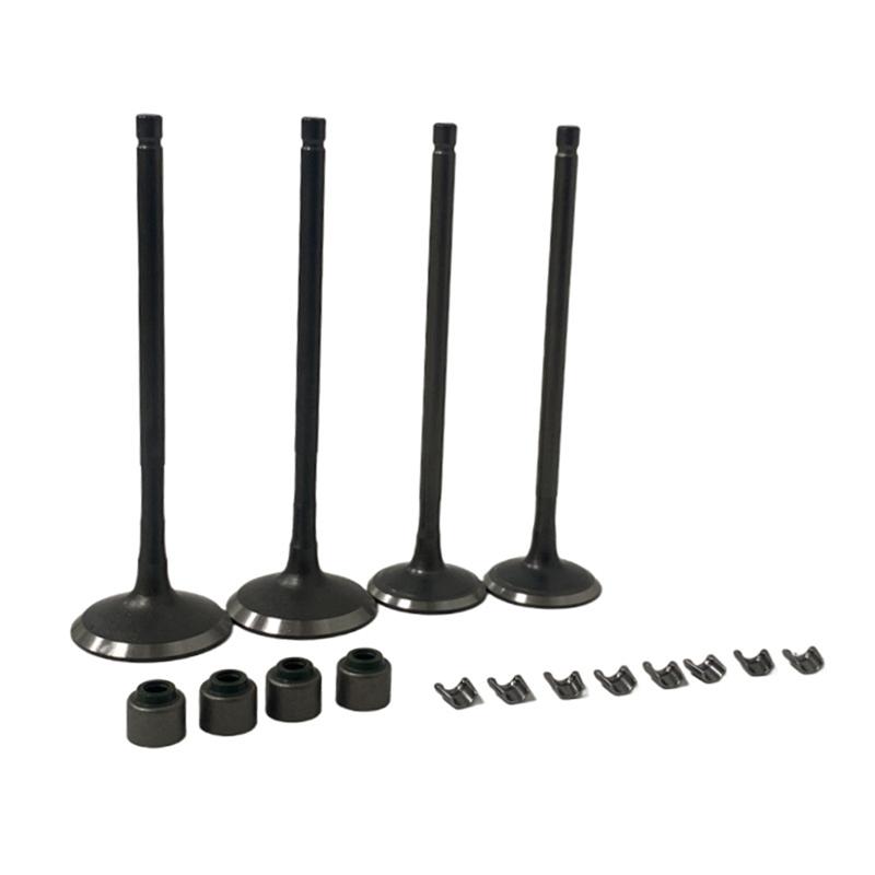 Engine Exhaust Valves Inlet Intake Stem Kit For BAJAJ PULSAR 200NS NS200 AS200 RS200 Rouser 200 Motorcycle Accessories