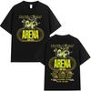 Rock Band Tokio Hotel Arena Tour 2026 Merch Magliette Uomo Donna Moda Vintage Manica Corta Magliette in Cotone di Alta Qualità