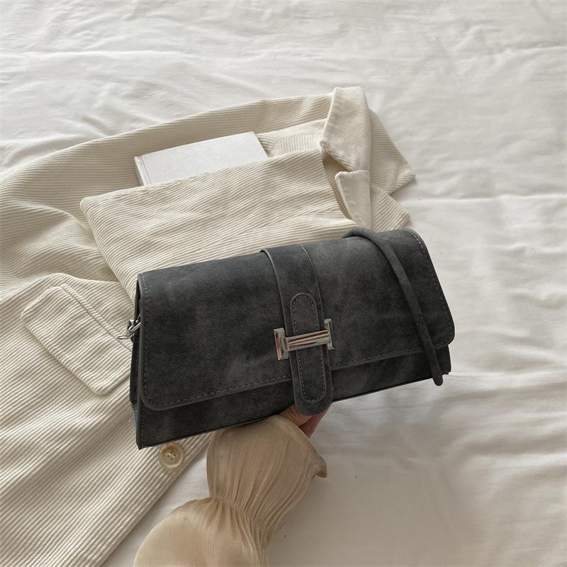 

Нишевая мода подмышечная маленькая сумка женская новая ретро дорожная сумка через плечо популярная сумка-мессенджер