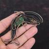 Kupferit Chrysokoll Anhänger Kupferdraht gewickelter Anhänger Fisch Anhänger Kupferschmuck Natur Edelstein Anhänger Handgemachter Anhänger Hochzeitsgeschenk