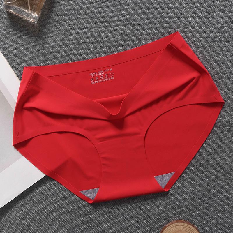 

Бесшовный комплект трусиков, нижнее белье, женский комфорт, модные женские трусы с низкой посадкой, 13 цветов, нижнее белье L