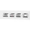 Car Rear Trunk Number Letter Sticker Tail Box Emblem Badge for Mercedes Benz E Class E300 E320 E350 E400 E420 E430 E500 E550 ooo1