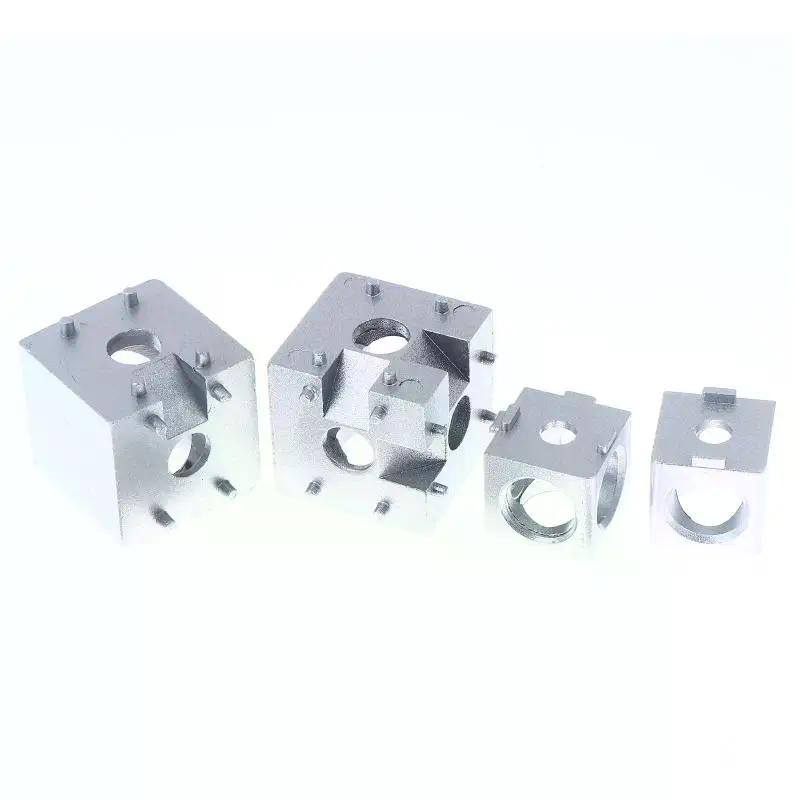High Quality Aluminum Cube Corner Connector 2020 3030, Fastener for Aluminum Profiles