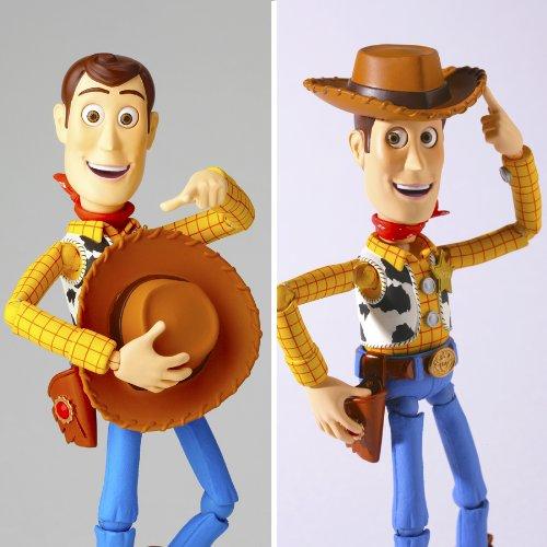 Legacy OF Revoltech Toy Story Woody Painted Action Figure Renewal Package Design Version Non-scale ABS&PVC