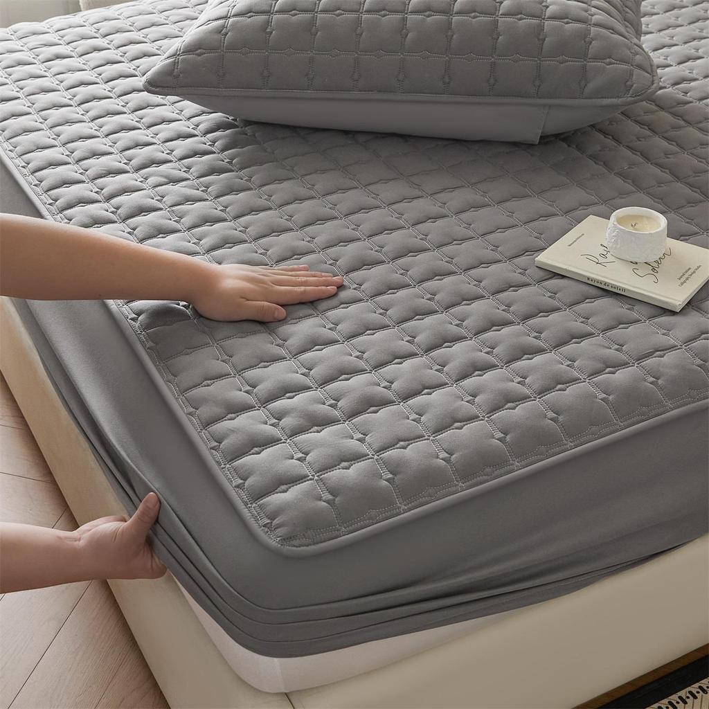 Waterproof Non-slip Floor Mat & Mattress Protector Set