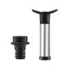 Stainless Steel Manual Vacuum Pump Wine Saver Reusable Wine Bottle Stopper Sealer Keep Wine Fresh Advanced Wine Stoppers