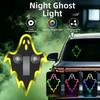 Dynamic Gradient Car Bat Shaped Ambient Lamp Wireless Car Window Neon Light  Car Interior