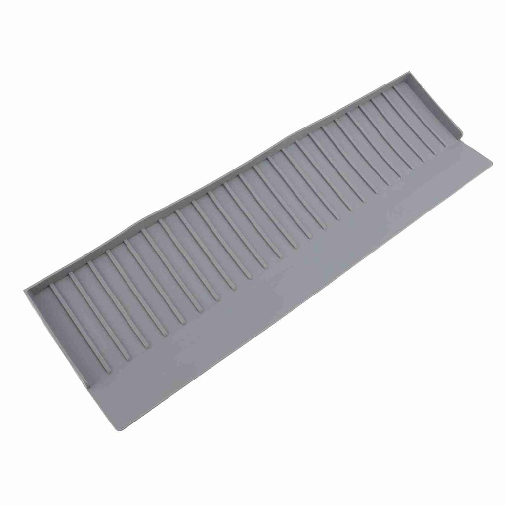 Sink Edges Protector Expandable Silicone Splashproof Mat Multipurpose Countertop Guard for Kitchen Bathtub Sinks