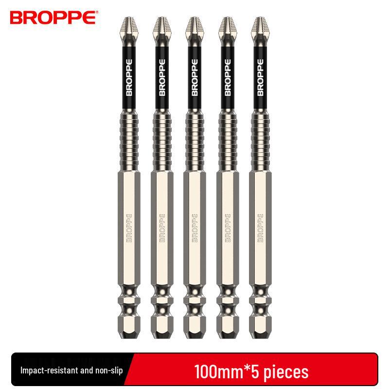 Pulai Magnetic Impact-Resistant Phillips Screwdriver Bit Set