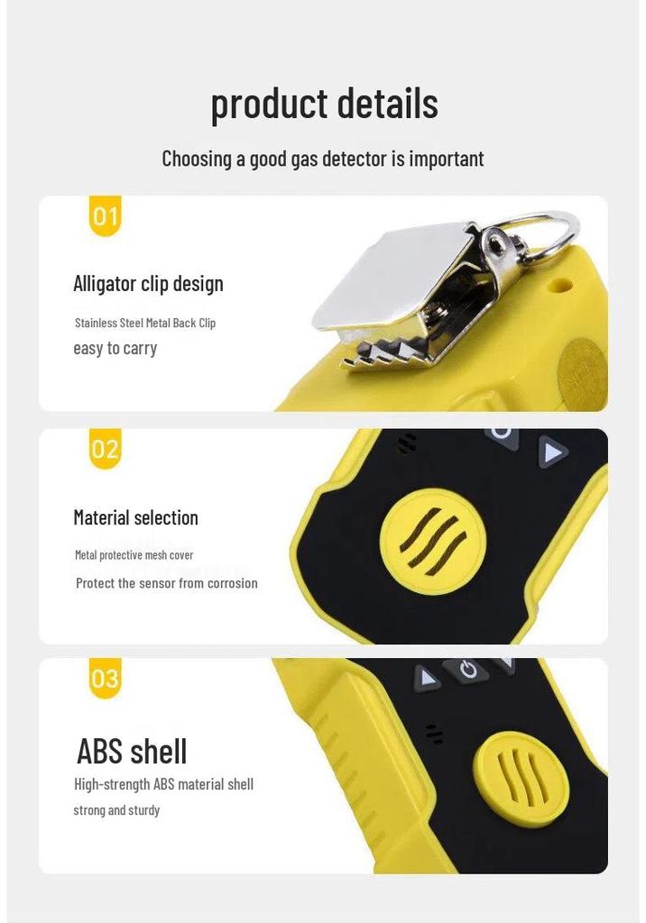 BH-90 Portable Methane Gas Detector and Concentration Alarm