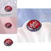 Fun And Quirky Nuclear Cola Bottle Cap Pin Ideal For Creative Lovers Accessory
