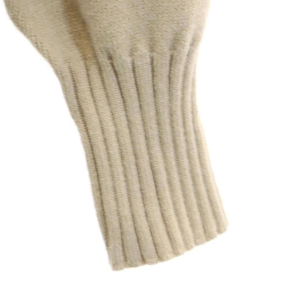 FRAY I.D Long Sleeve Knit Long Dress F Beige Women Used