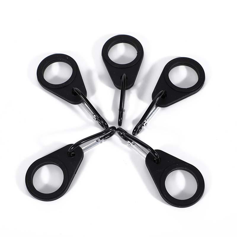 Silicone Water Bottle Holder Carabiner for Outdoor Sports