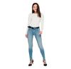 Only Blush Life Mid Waist Skinny Ankle Raw REA1468 Jeans