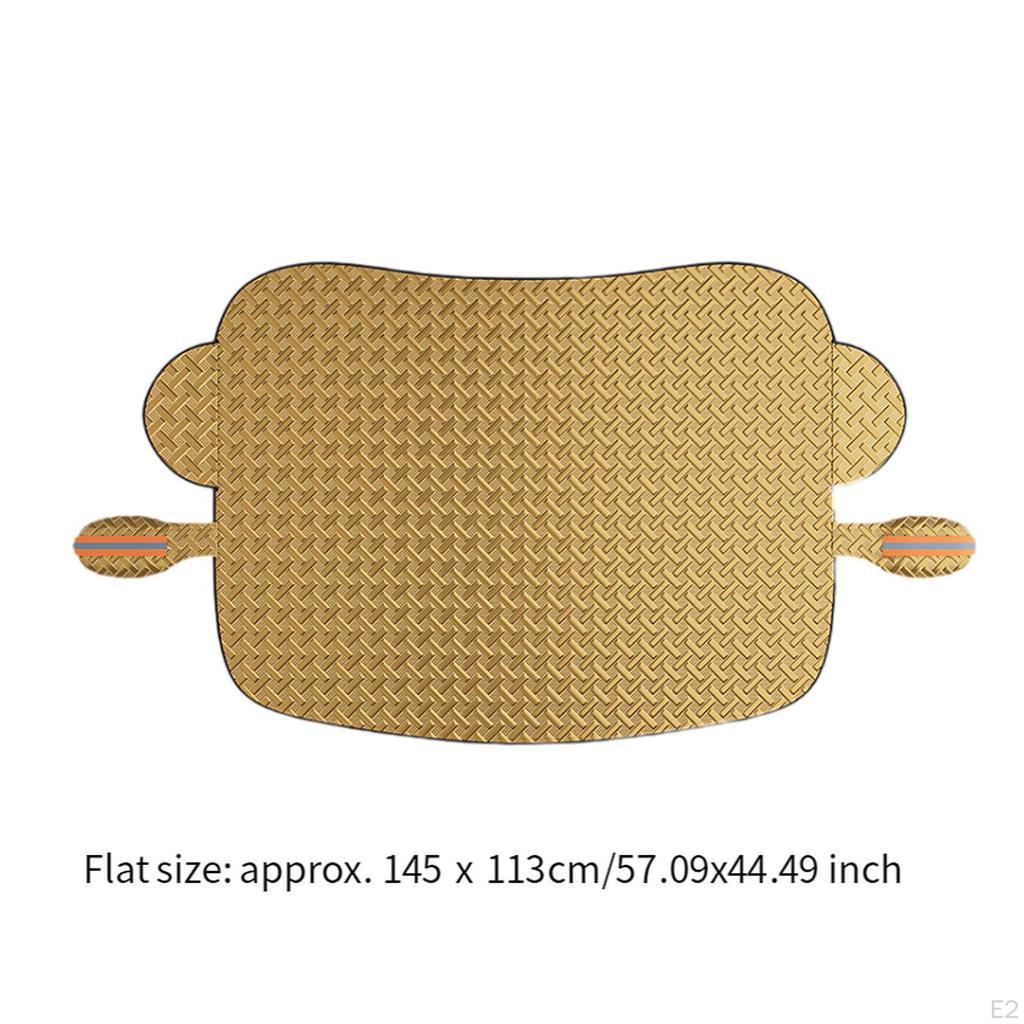 Auto Windschutzscheibe Frost Schnee Abdeckung Staub Praktische Einfach zu Bedienen Protector Zubehör