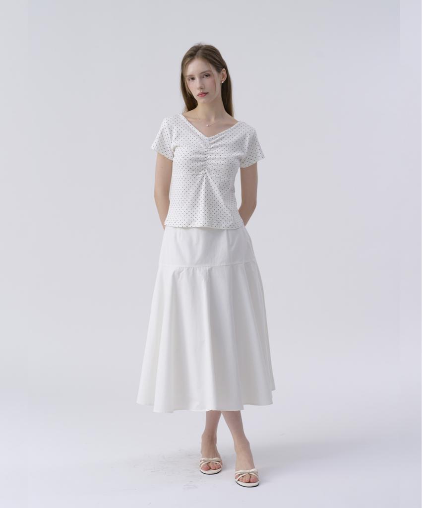 EL Florence Flare Cotton Skirt